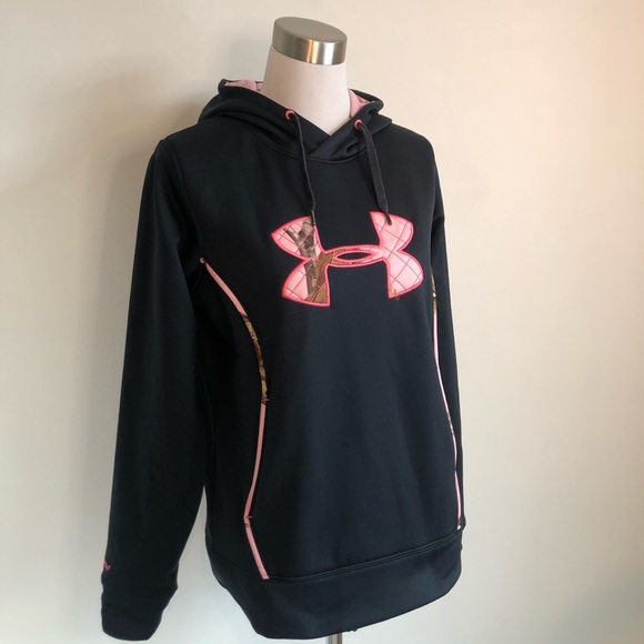 Under Armour Black 1247106 Storm Caliber Hoodie, M - Picture 3 of 15